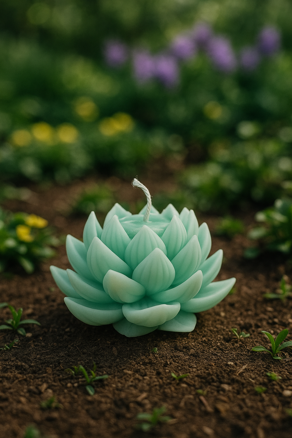 Lotus Floating Candle β Decorative Floral Candle for Spa, Puja, and Home Decor (Available in Purple, Yellow & White-Brown)