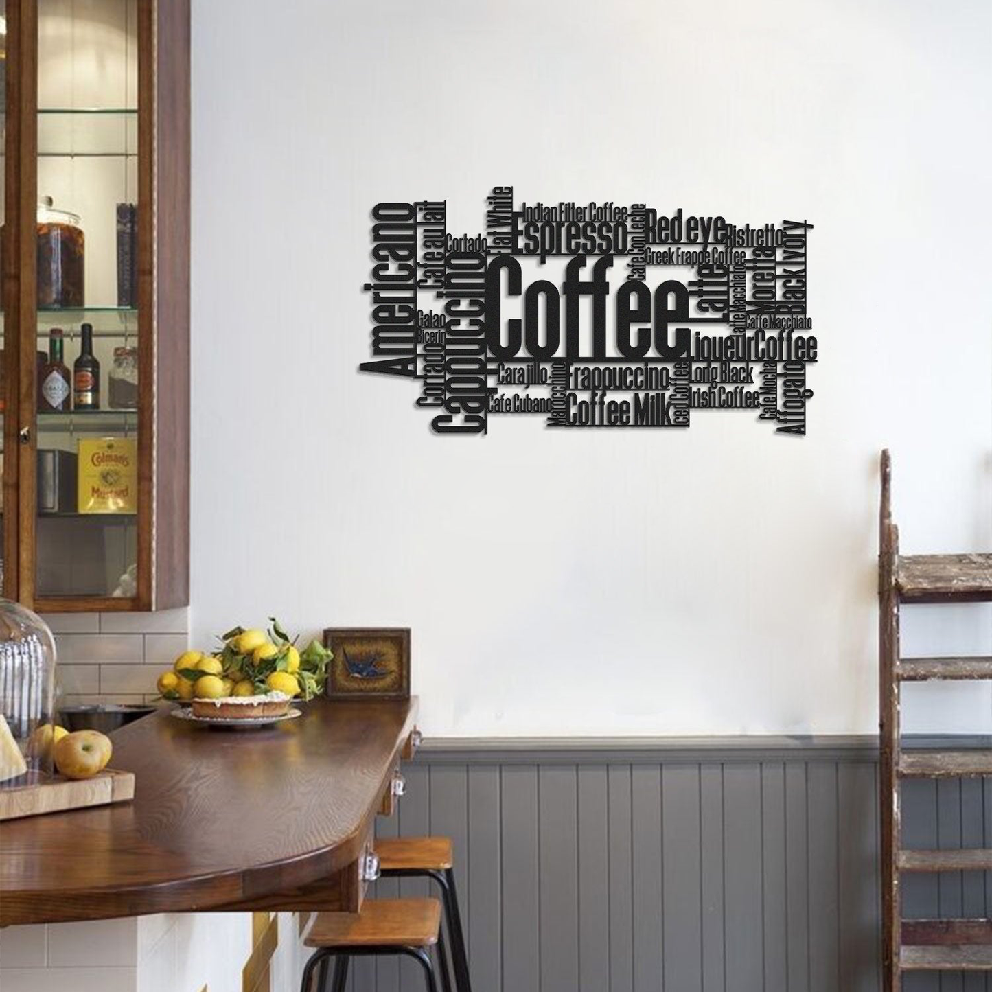 Coffee Metal Wall Art