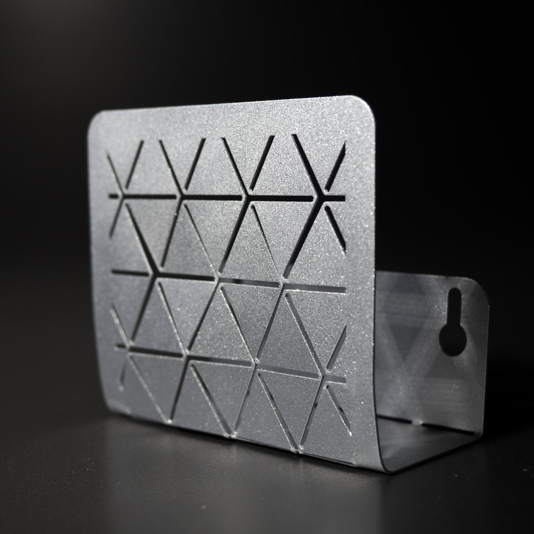 Luminous Square Metal Tealight Holder