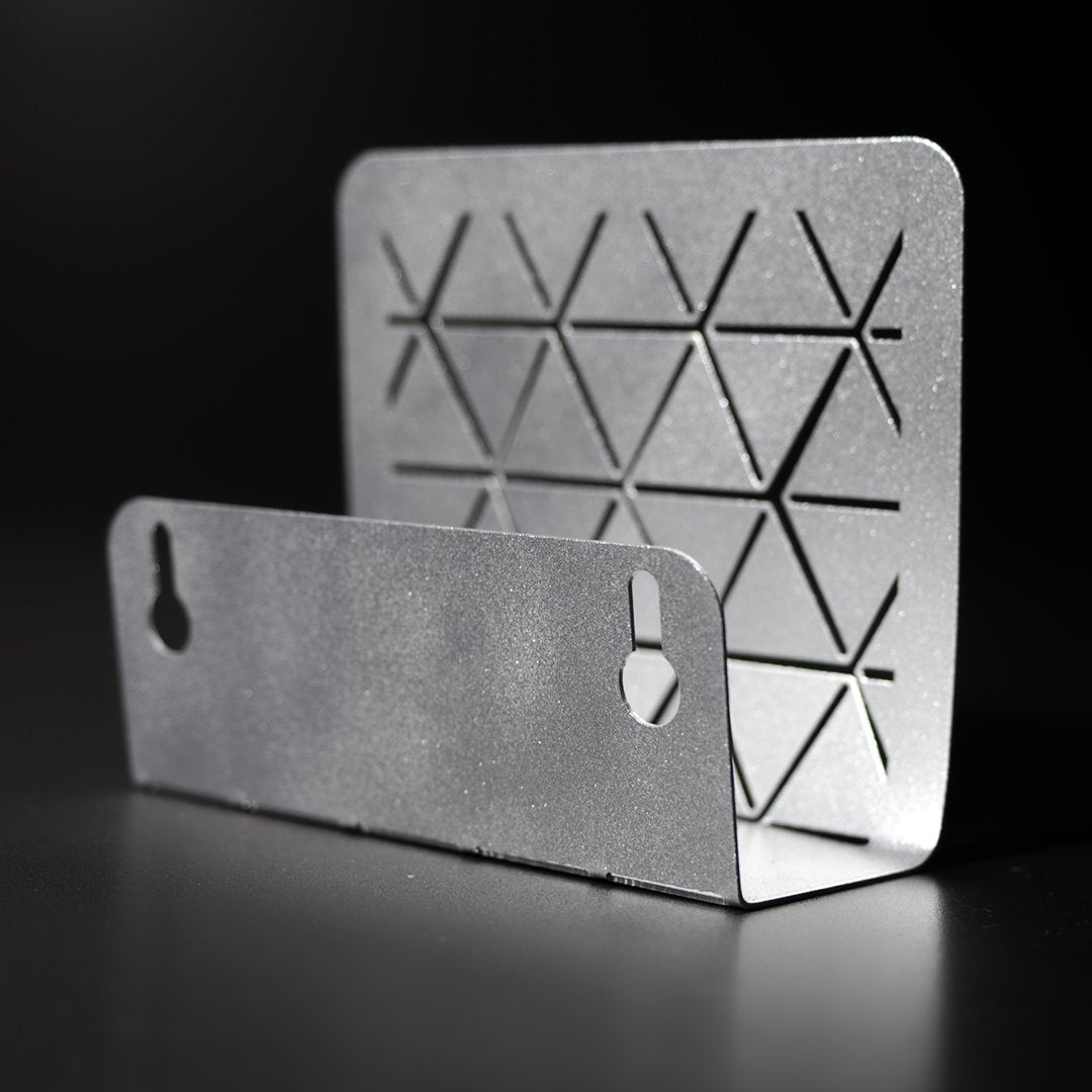 Luminous Square Metal Tealight Holder