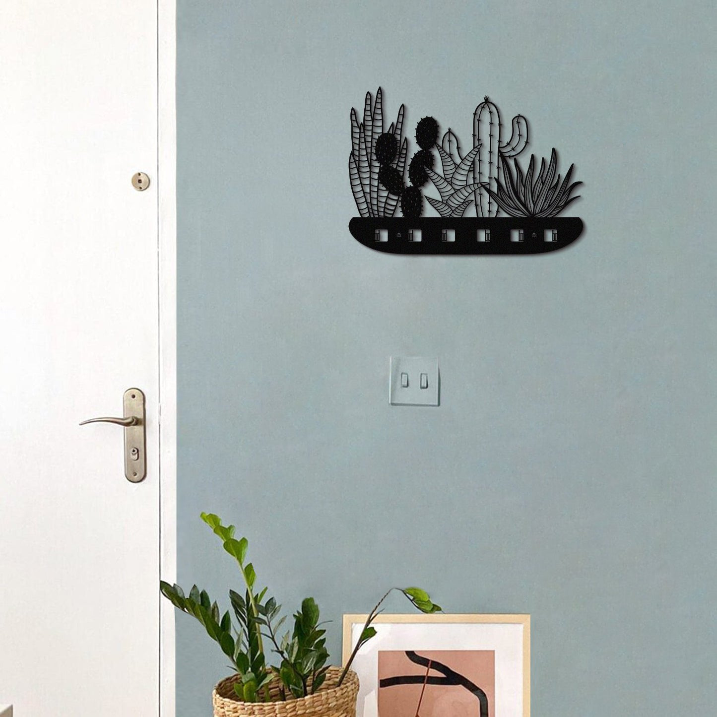Cactus Metal Hanger