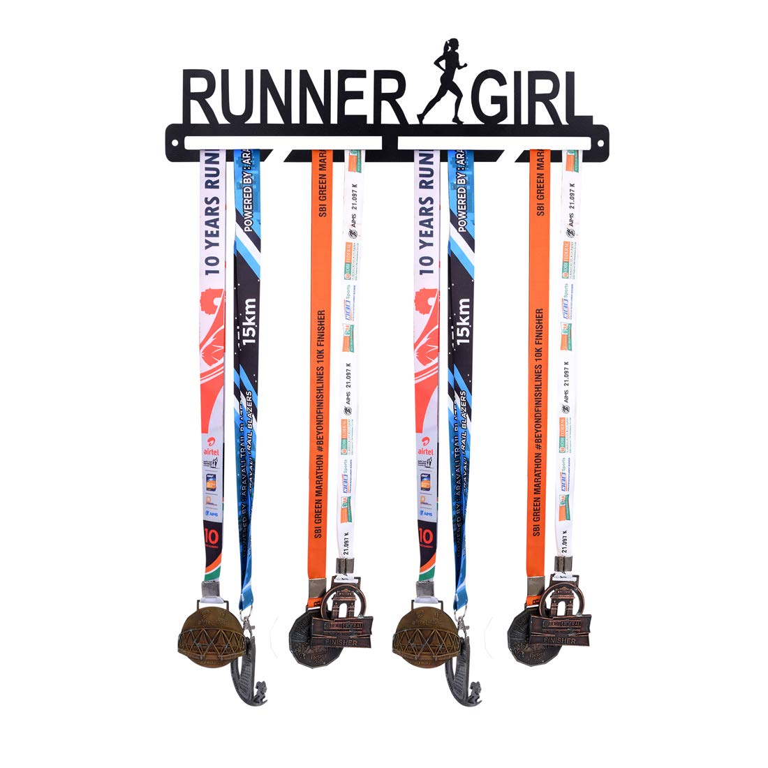 Runner Girl Medal Holder