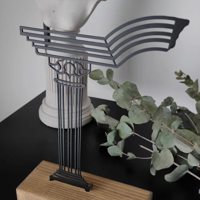 Ancient Column Shelf Decor
