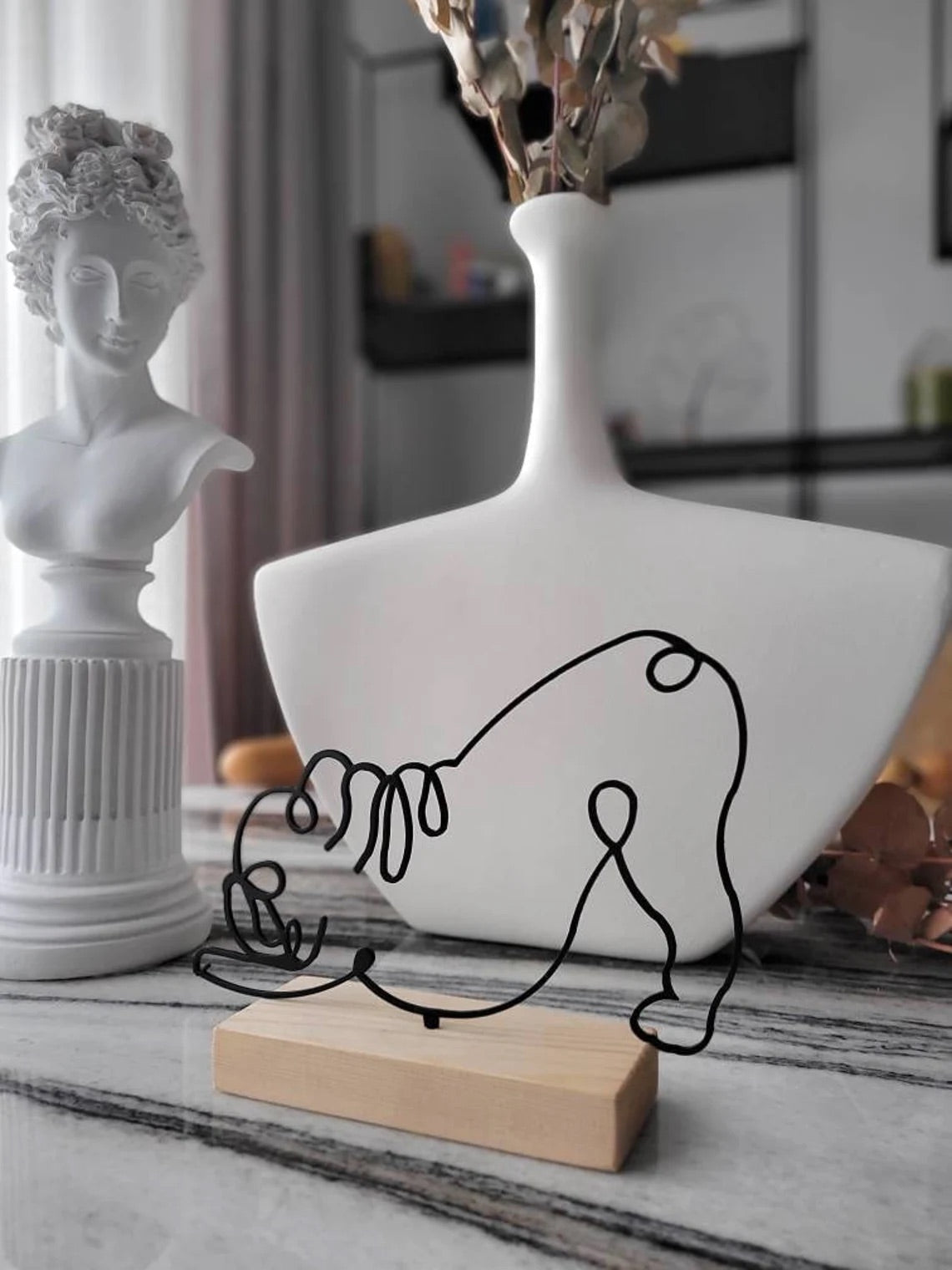 French Bulldog Shelf Decor