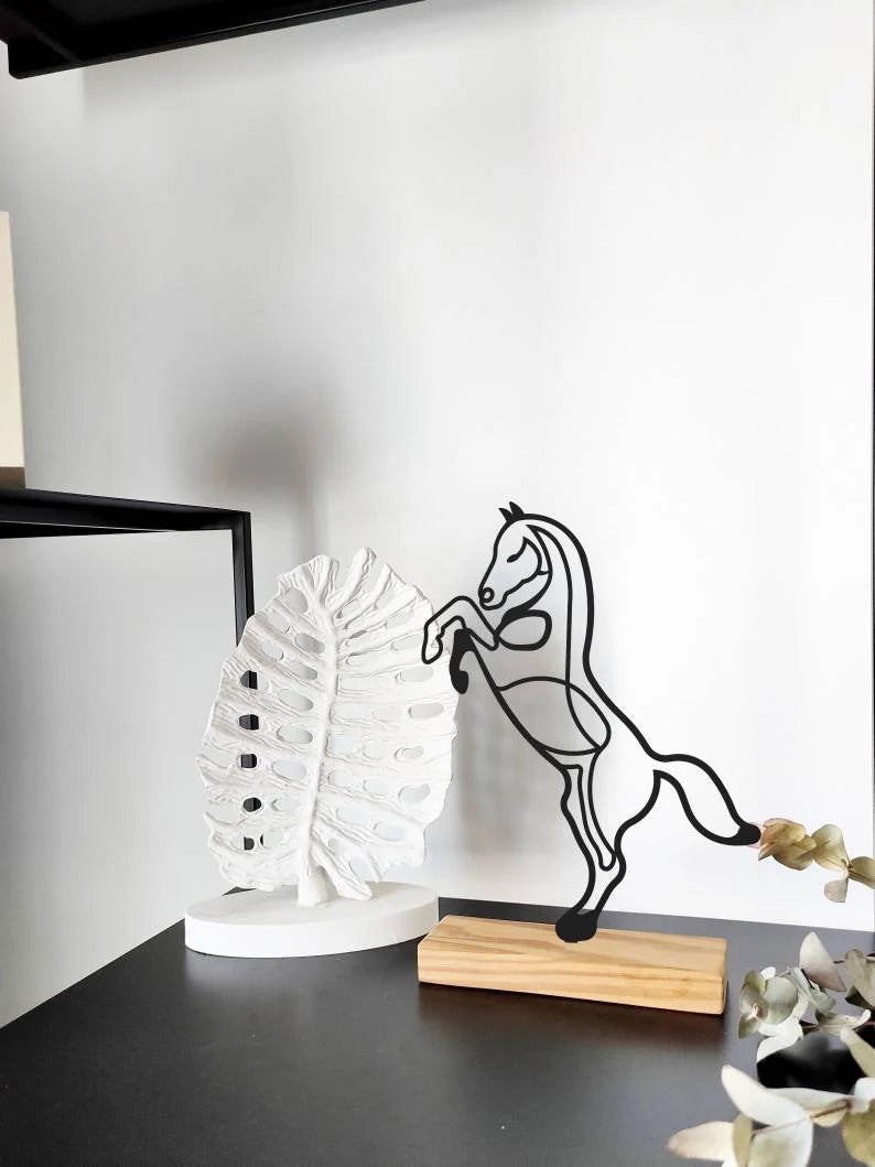 Horse Shelf Decor