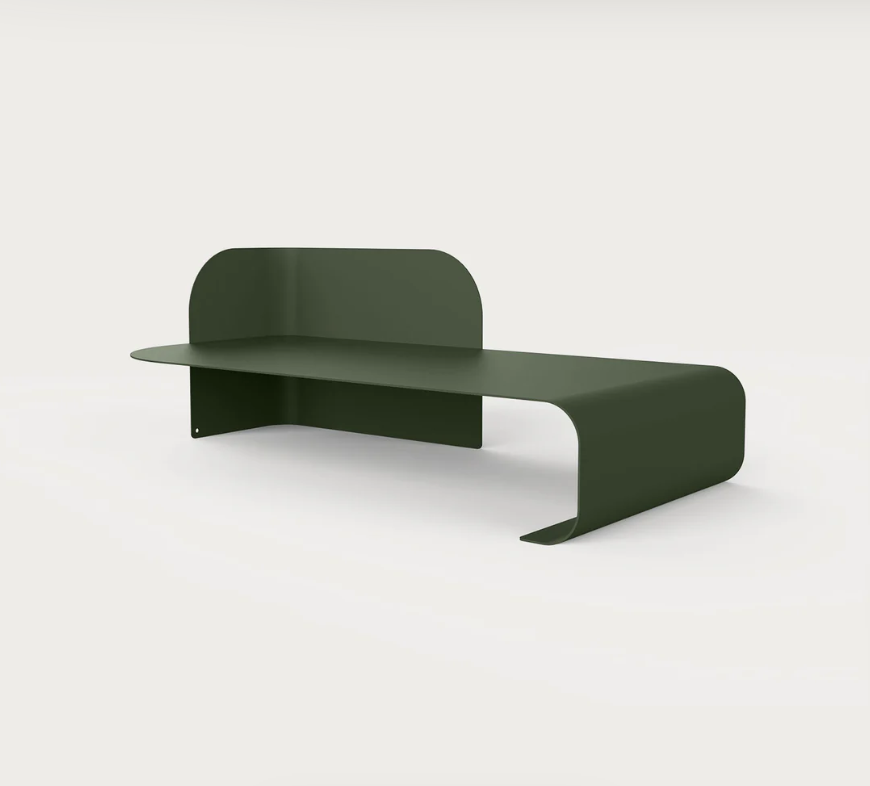 Office Tabletop Monitor Stand - Desk Riser & Storage | Workspace Organizer | Olive and Gray