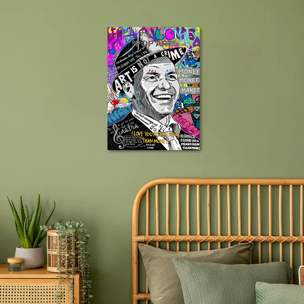 Frank Sinatra: Ol' Blue Eyes, Forever Metal Poster