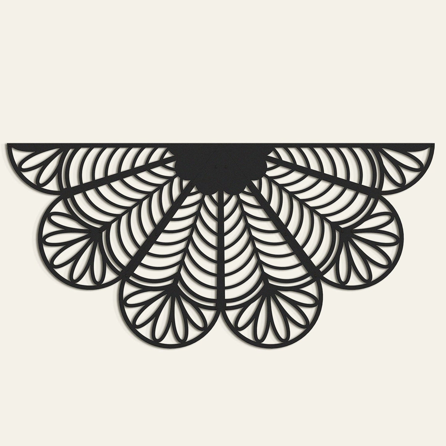 Bohemian Mandala Metal Wall Art