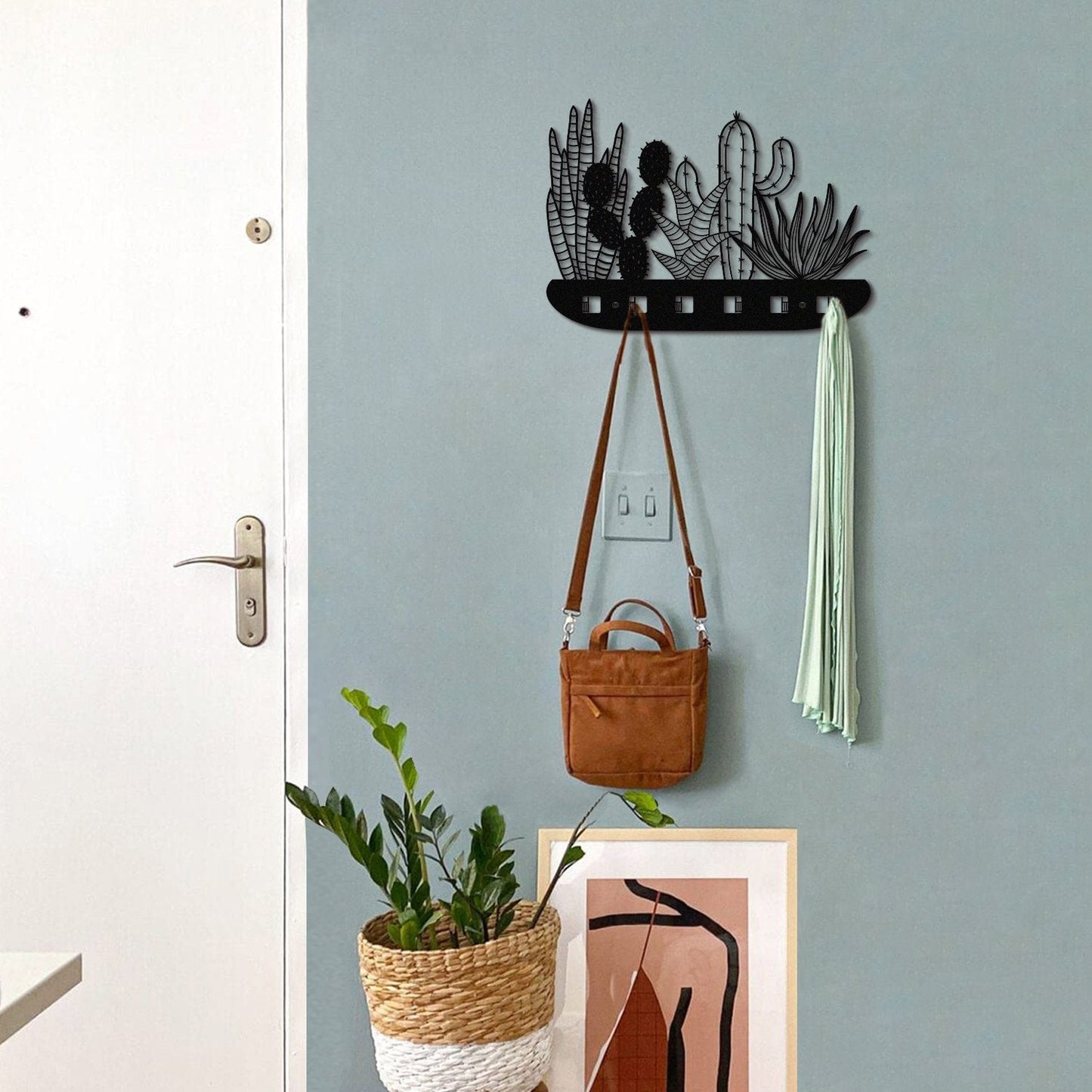 Cactus Metal Hanger