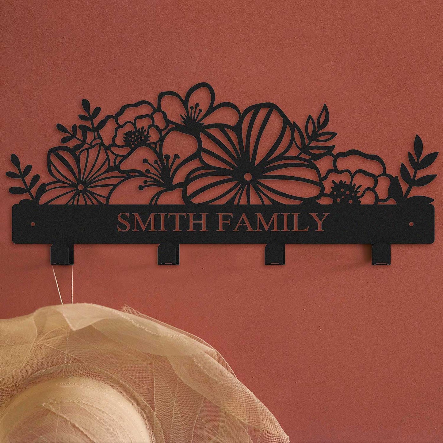 Flower Metal Wall Hanger