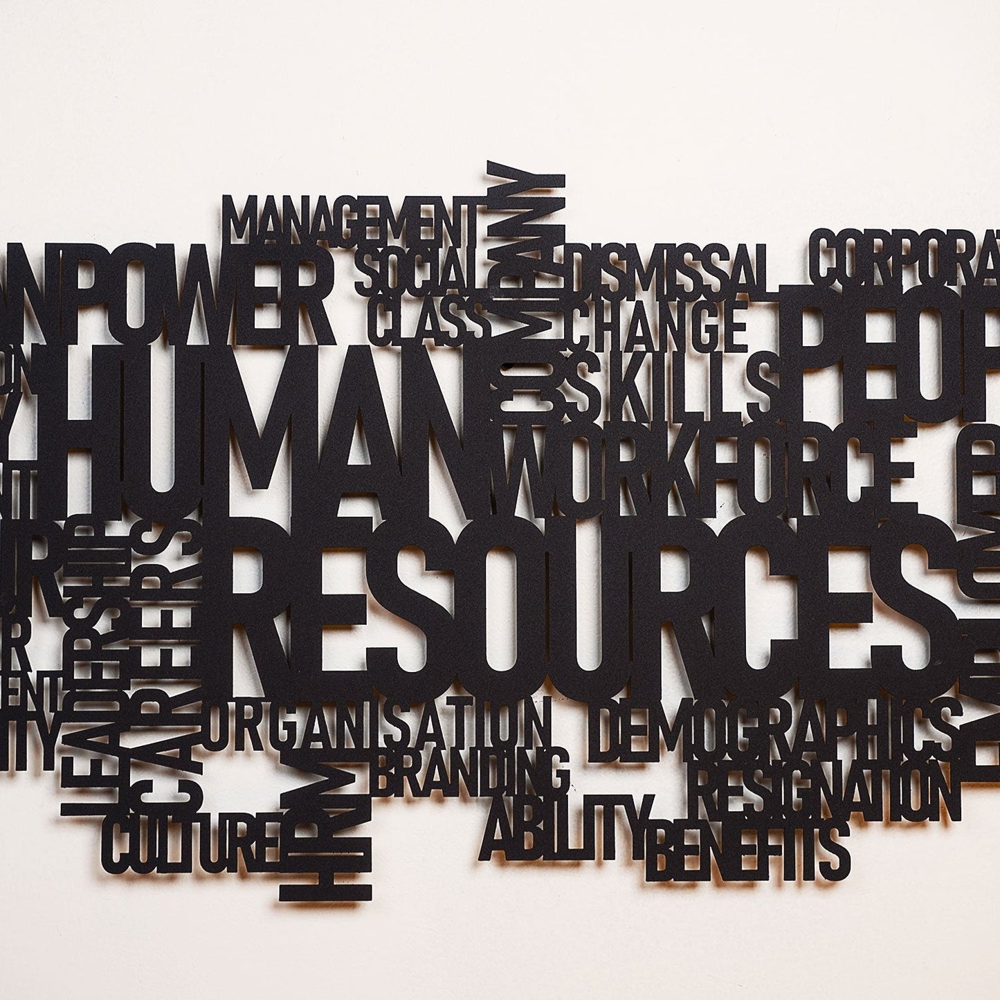 Human Resources Metal Wall Art