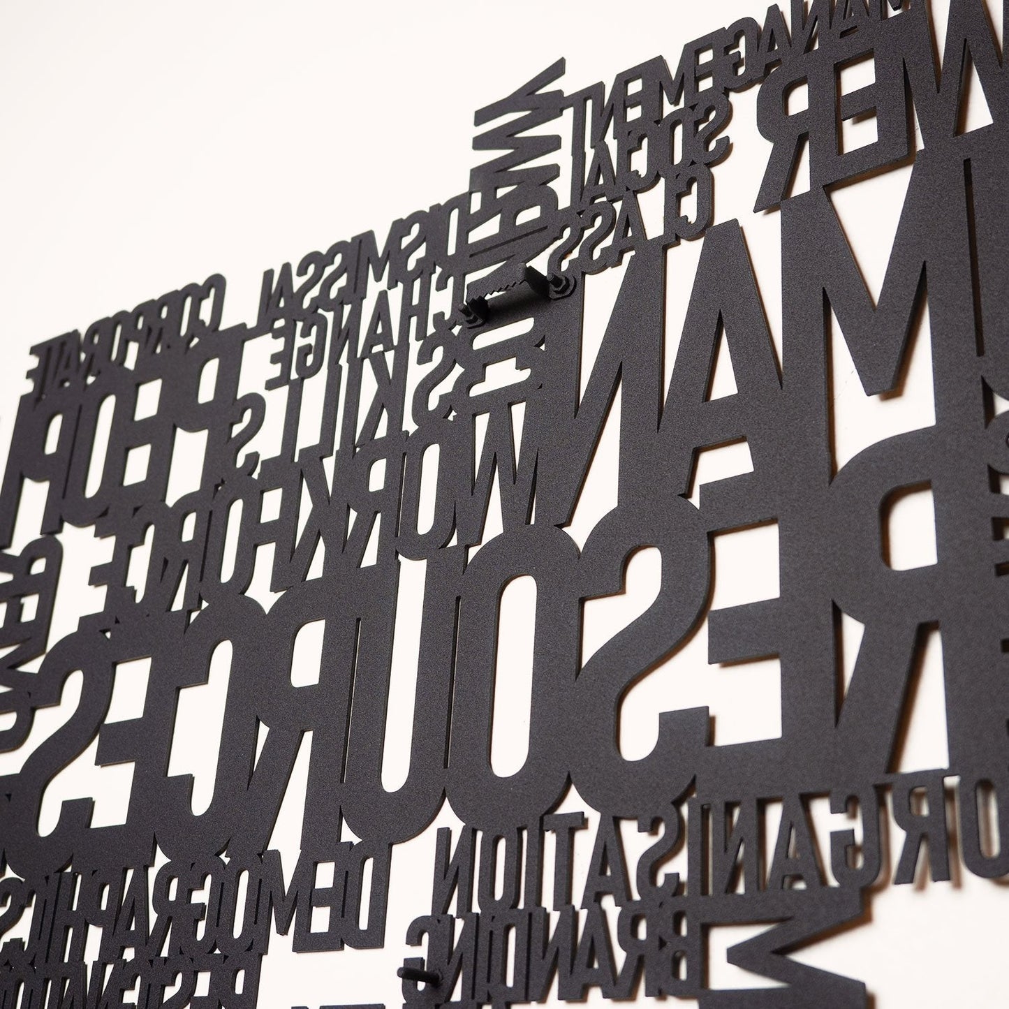Human Resources Metal Wall Art