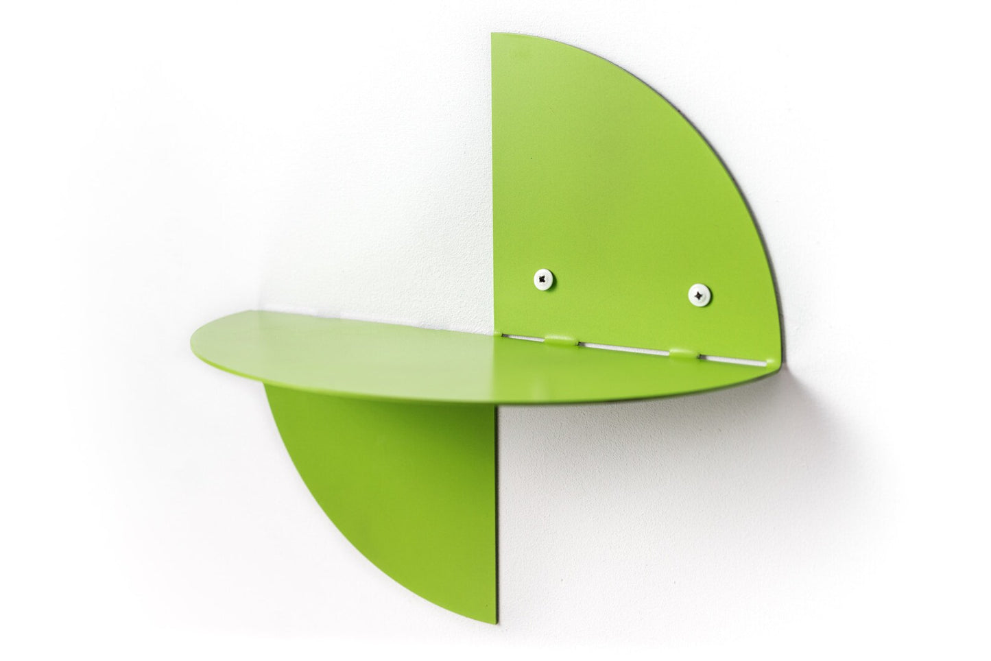 Small metal wall floating shelves