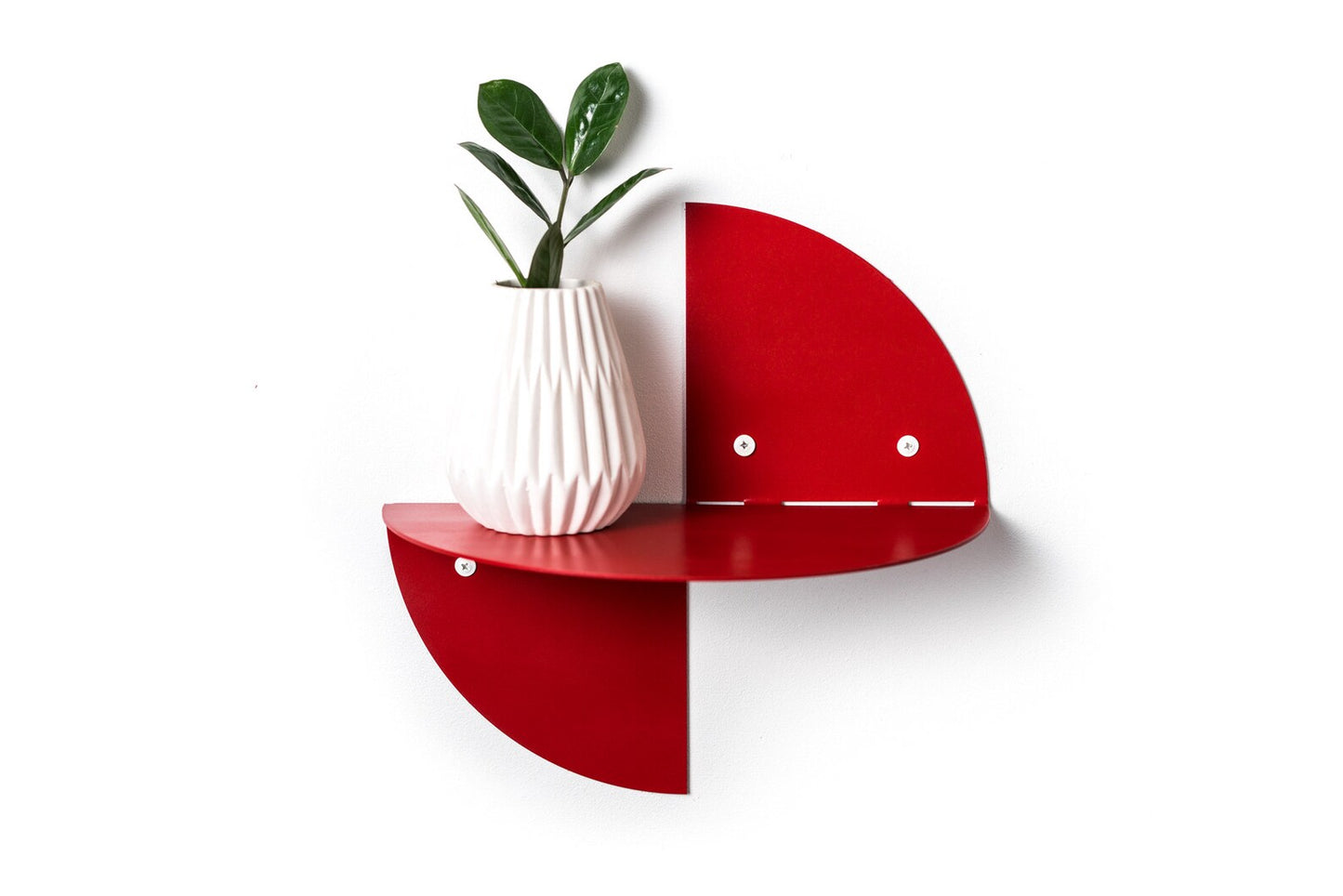 Small metal wall floating shelves
