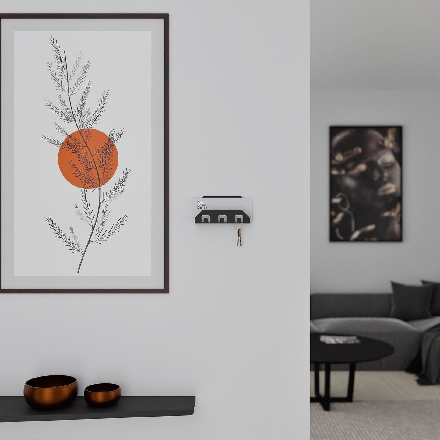 Modern Entryway Organizer