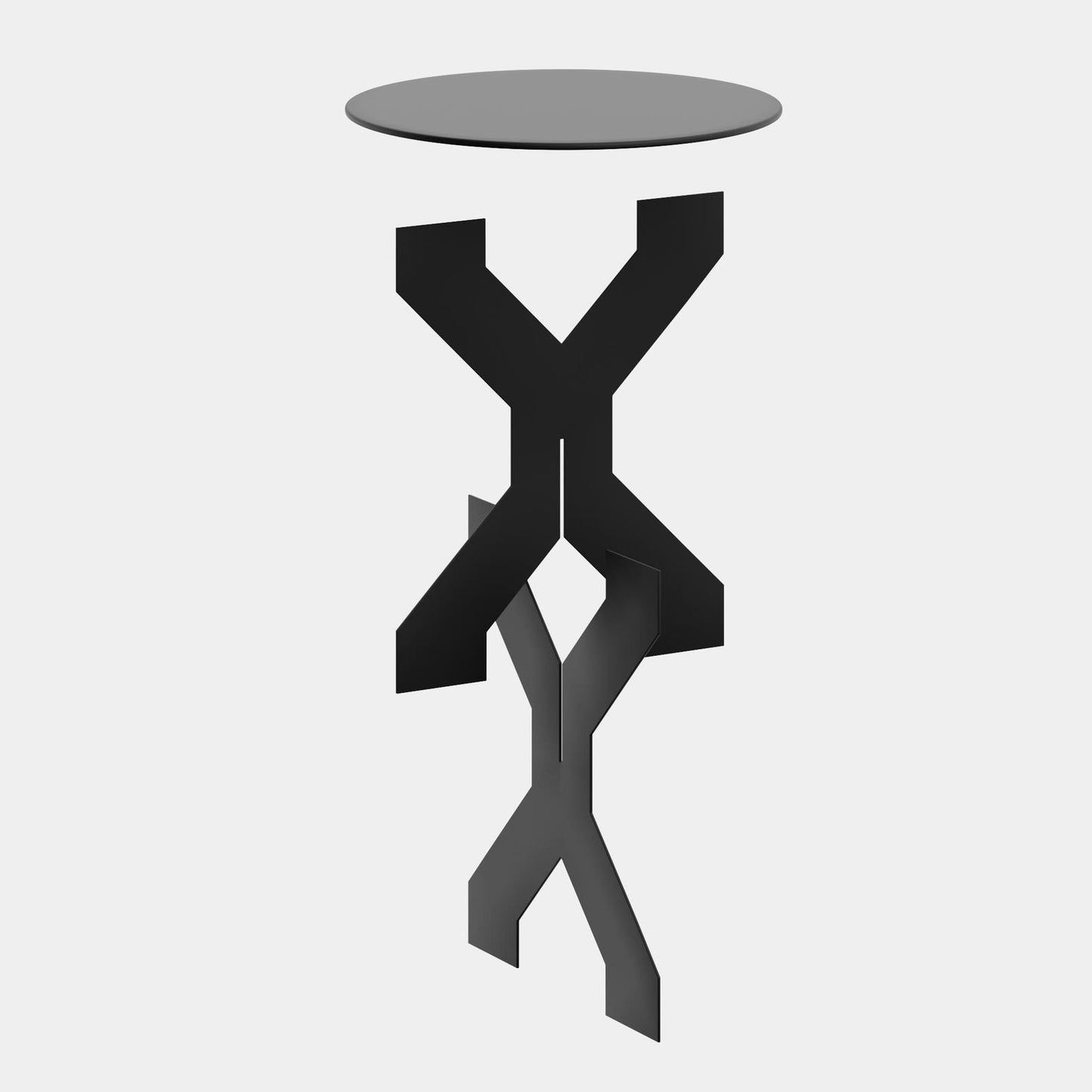 Round Metal Coffee Table
