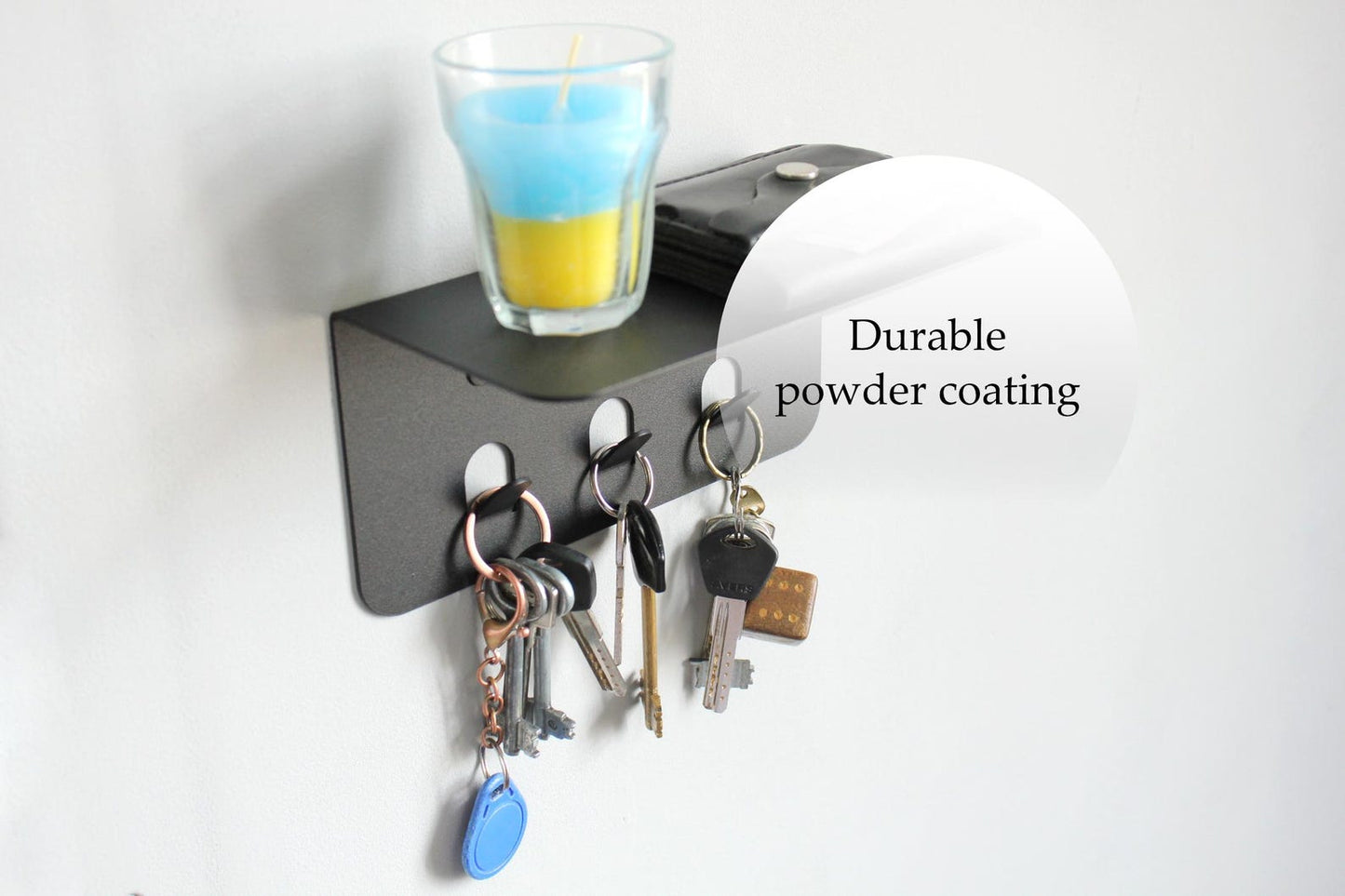 Wall key holder, Entryway Organizer