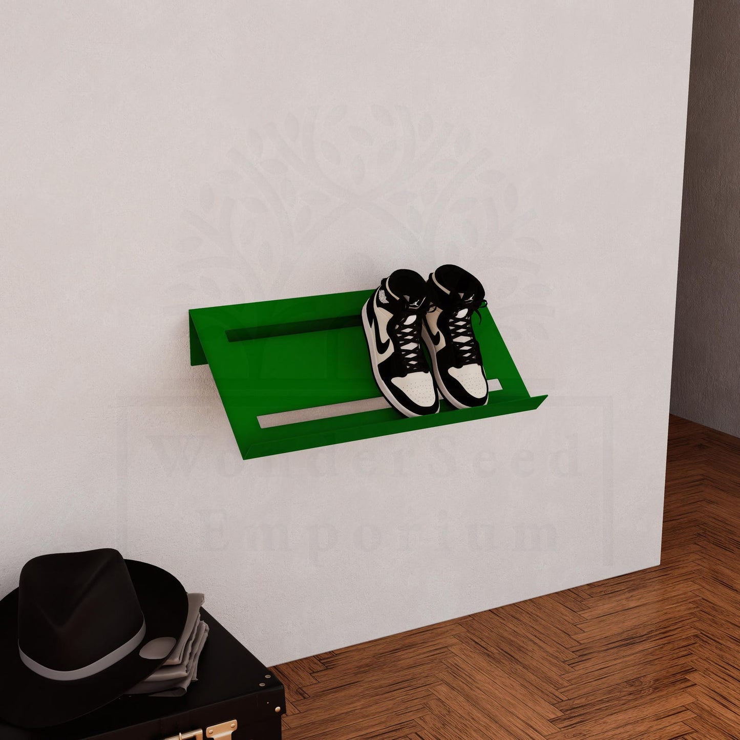Wall Mounted Shoe Metal Rack