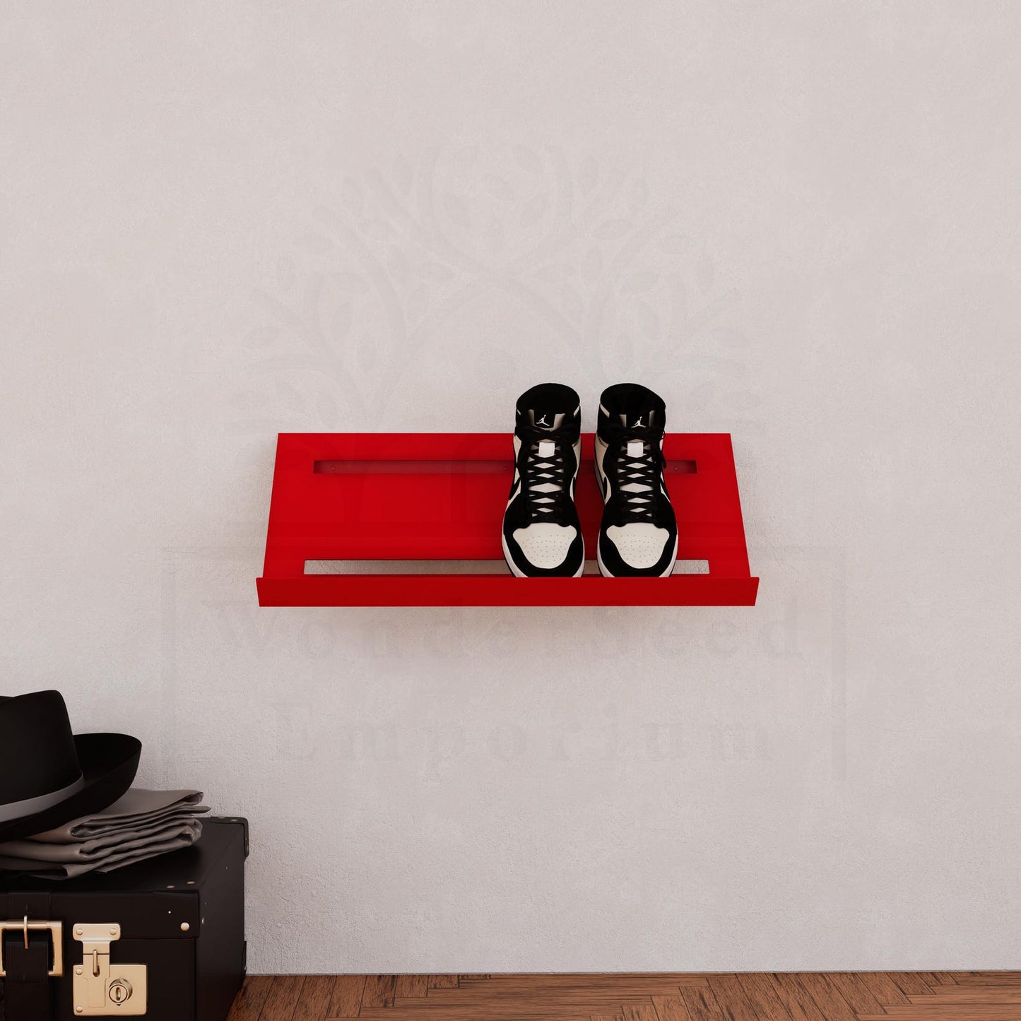 Wall Mounted Shoe Metal Rack