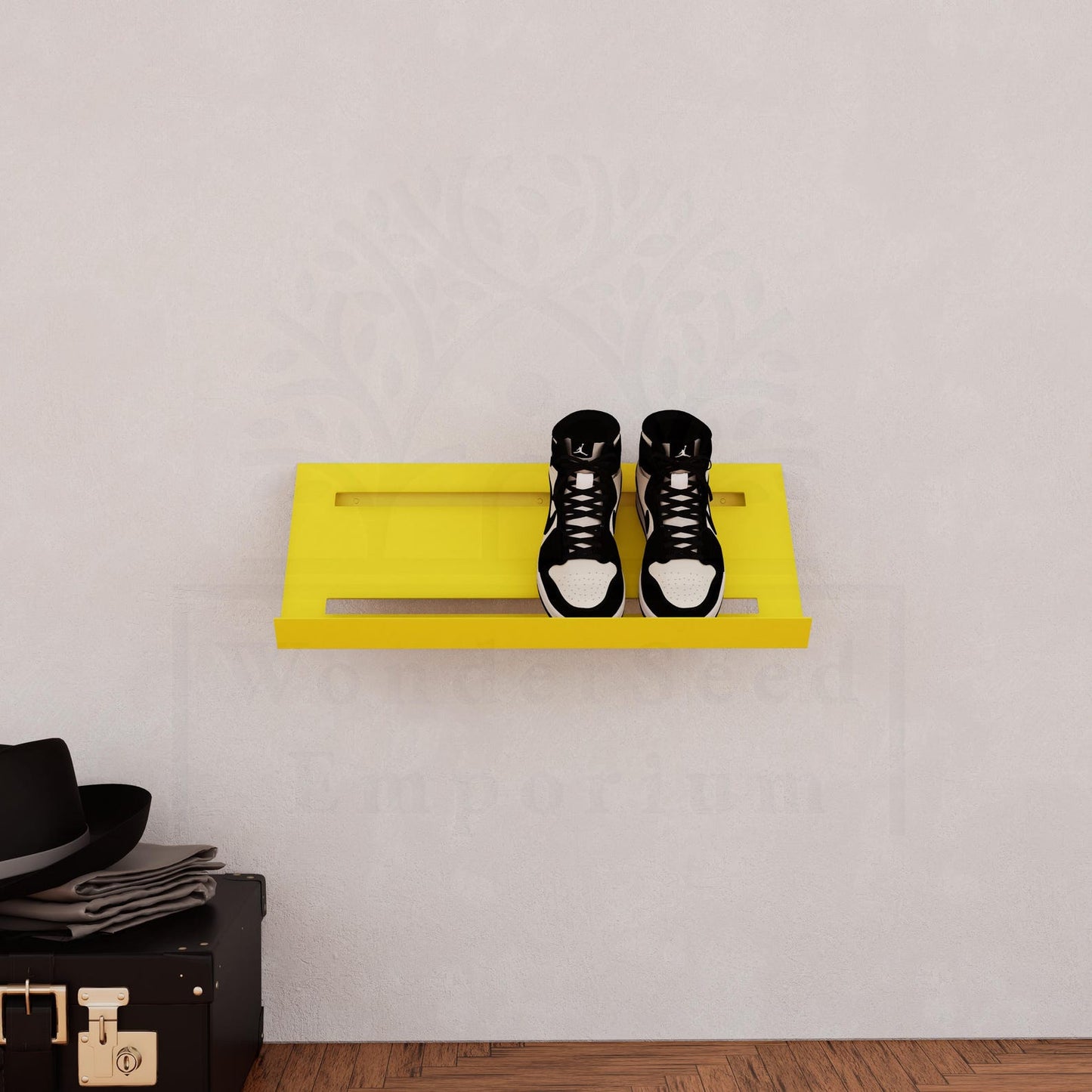 Wall Mounted Shoe Metal Rack