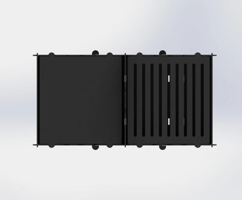 The Helix Flame Metal Fire Pit + BBQ Grill