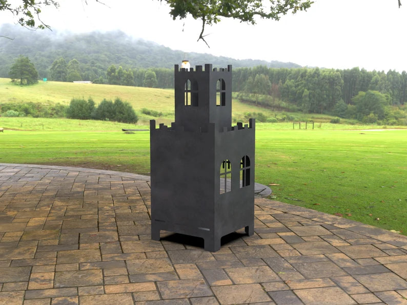 Castle Metal Fire Pit