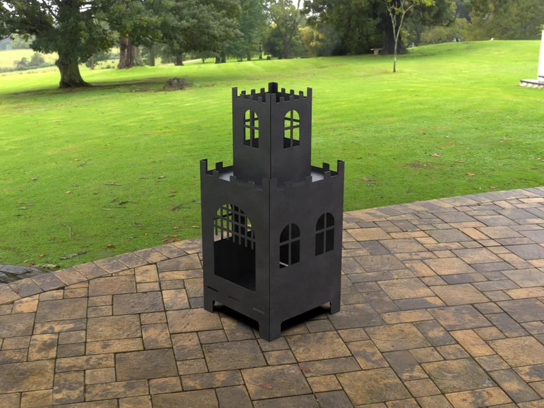 Castle Metal Fire Pit