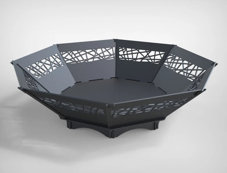 Octagon V1 Metal Fire Pit