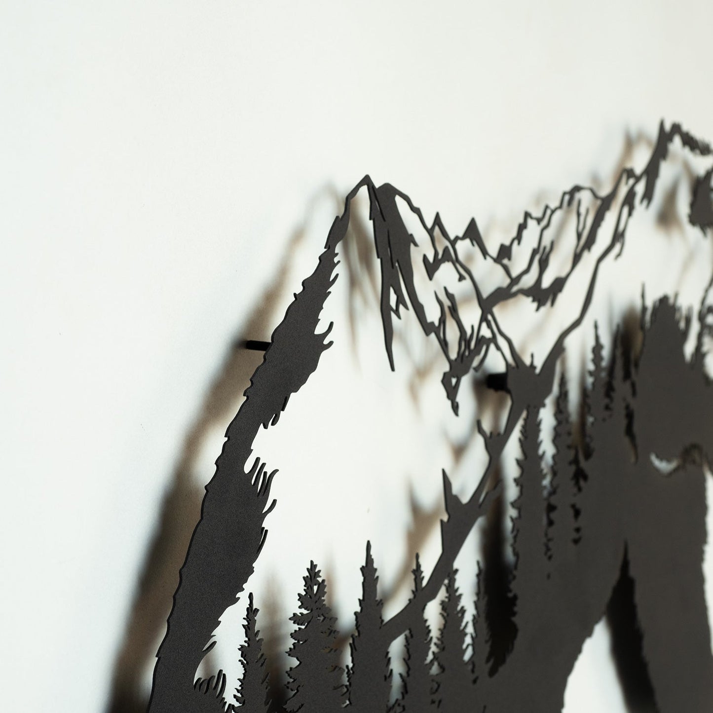 Landscape Bear Metal Wall Art
