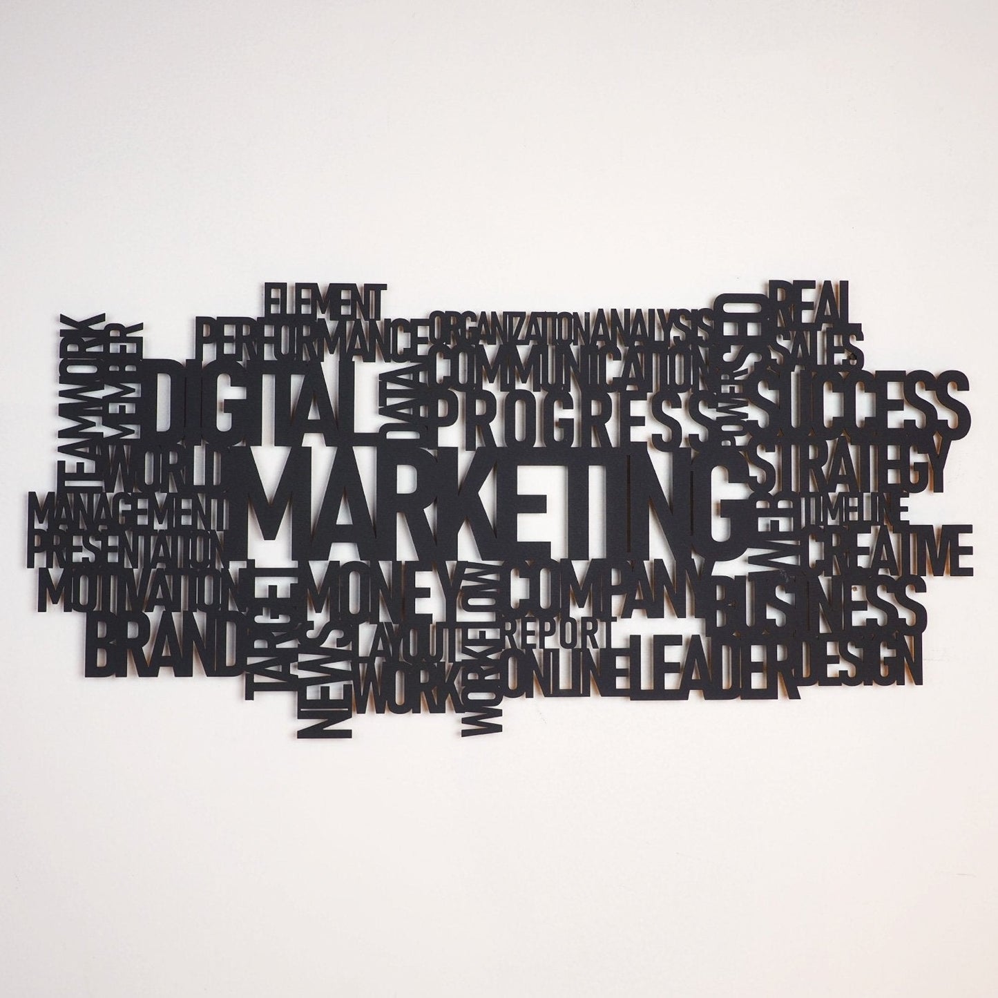 Marketing Metal Wall Art