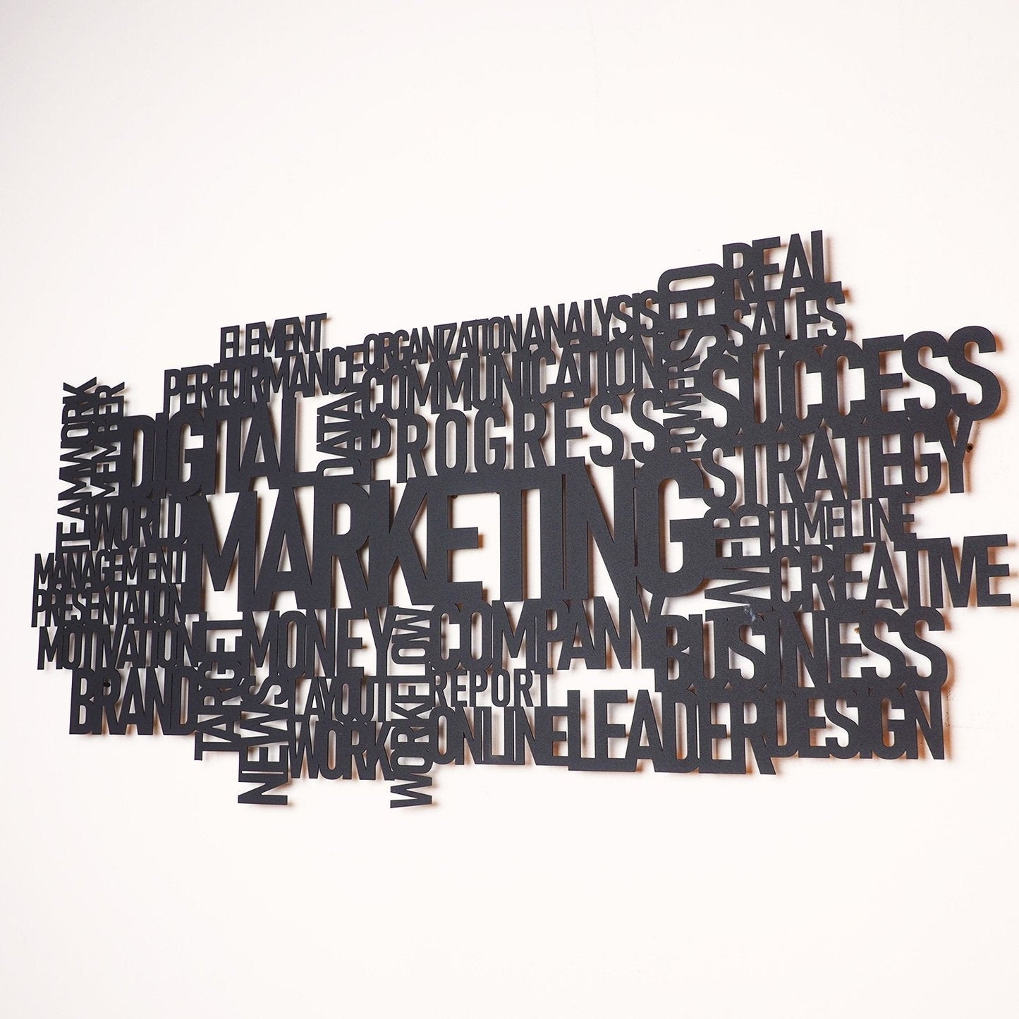 Marketing Metal Wall Art