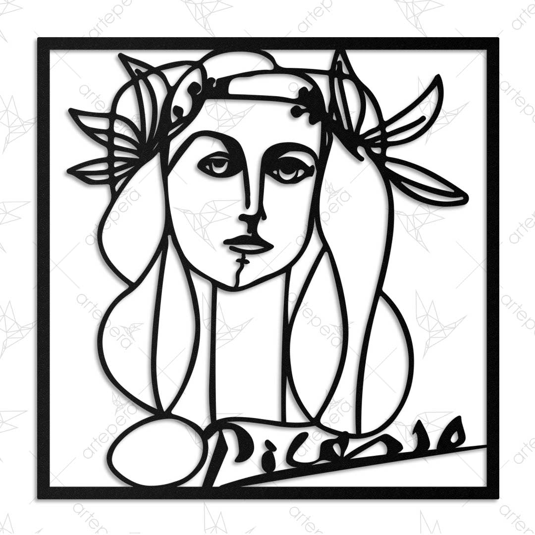Picasso Metal Wall Art - APT107