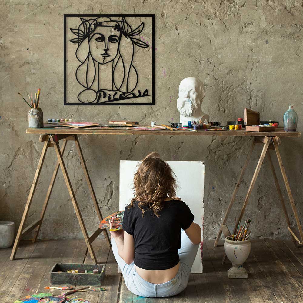 Picasso Metal Wall Art - APT107