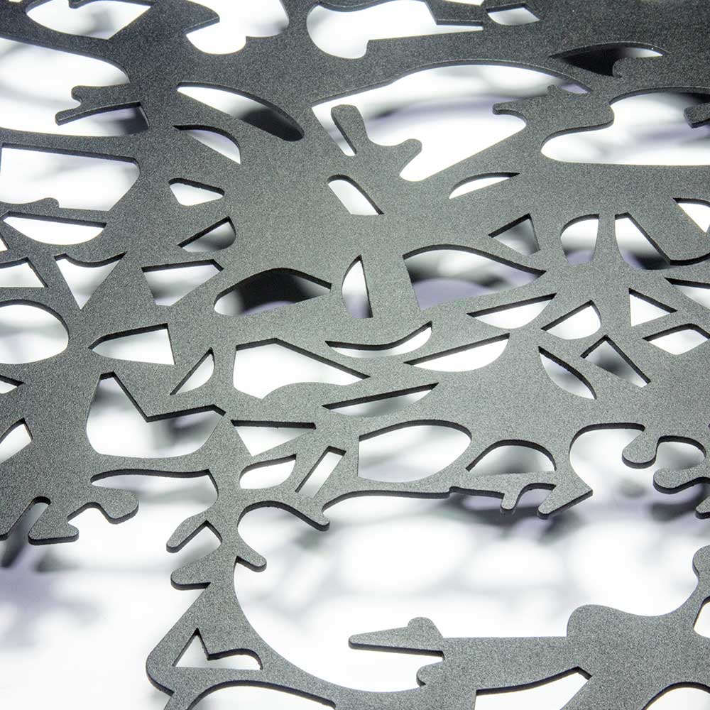 Percea Metal Wall Art, Set of 3 Pieces