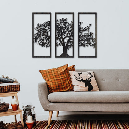 Percea Metal Wall Art, Set of 3 Pieces
