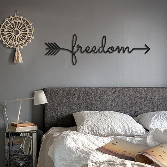Freedom Metal Wall Art