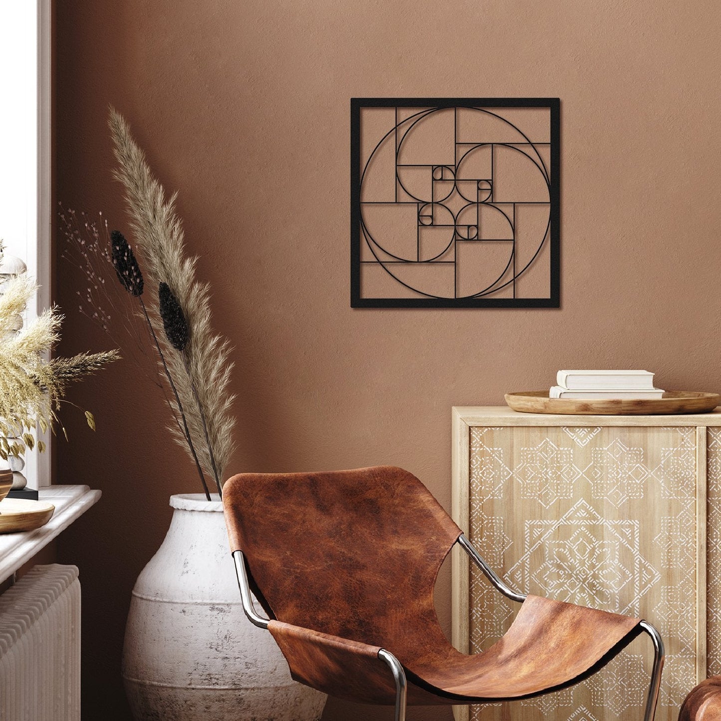 Golden Ratio Metal Wall Art