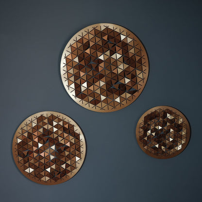 Luminous Circle Metal Table and Wall Decoration - APH140