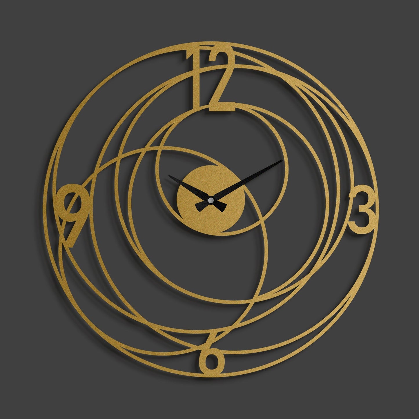 Big Bang Metal Wall Clock