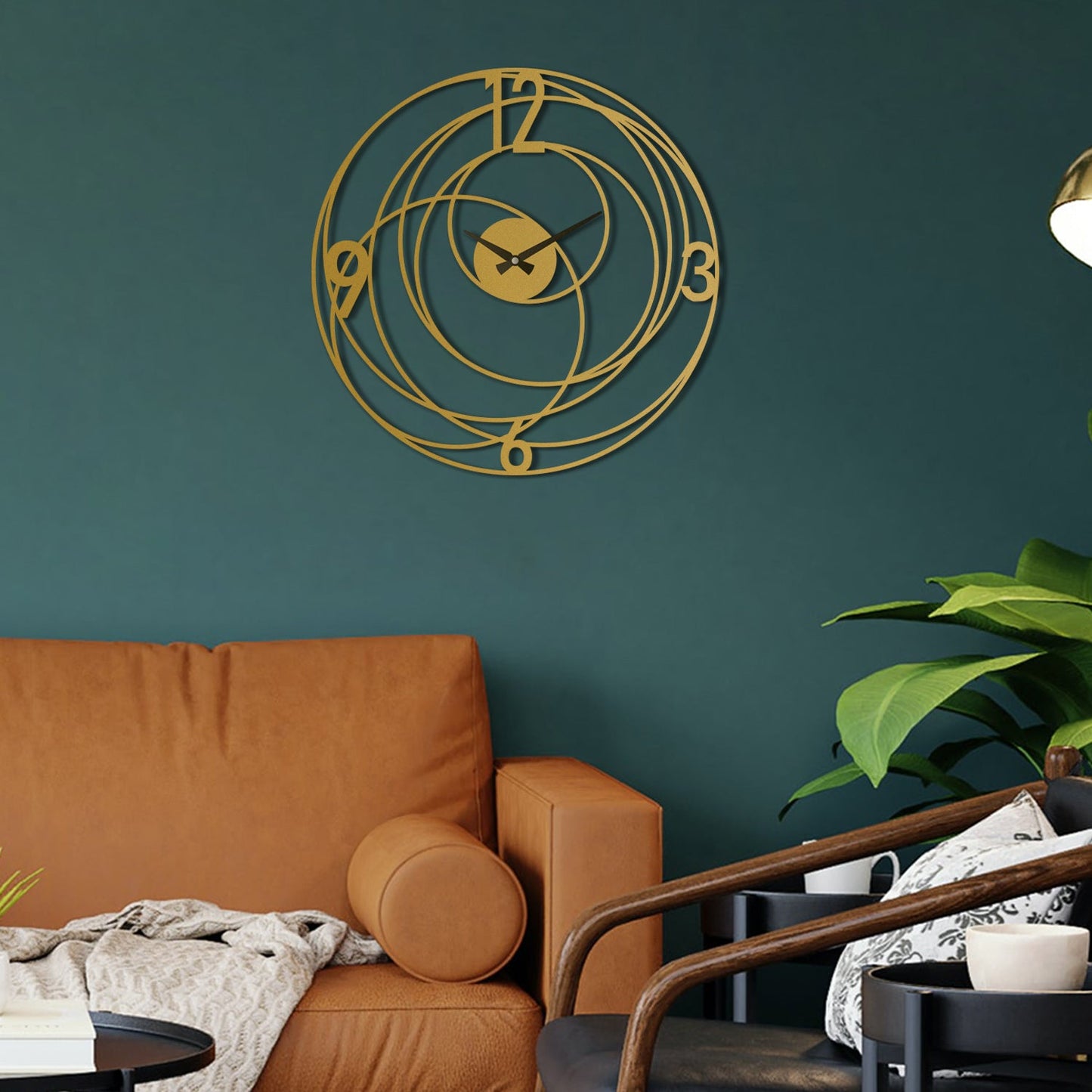 Big Bang Metal Wall Clock