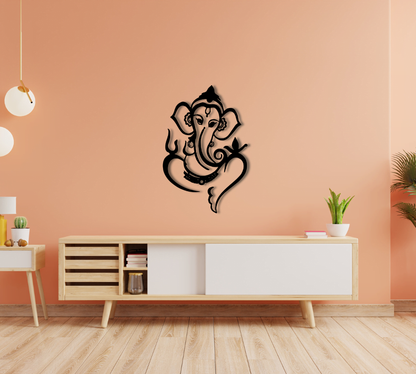 Ganesha Metal Wall Art