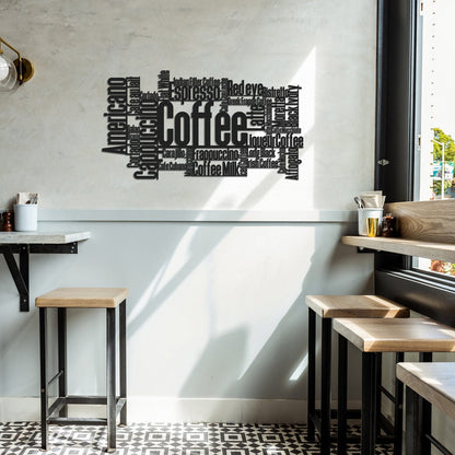 Coffee Metal Wall Art