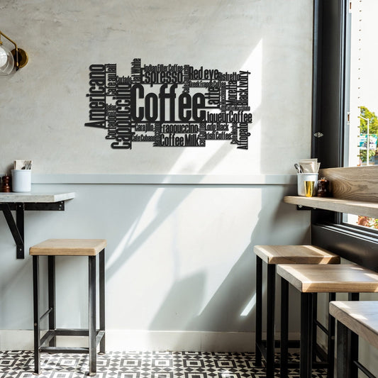 Coffee Metal Wall Art