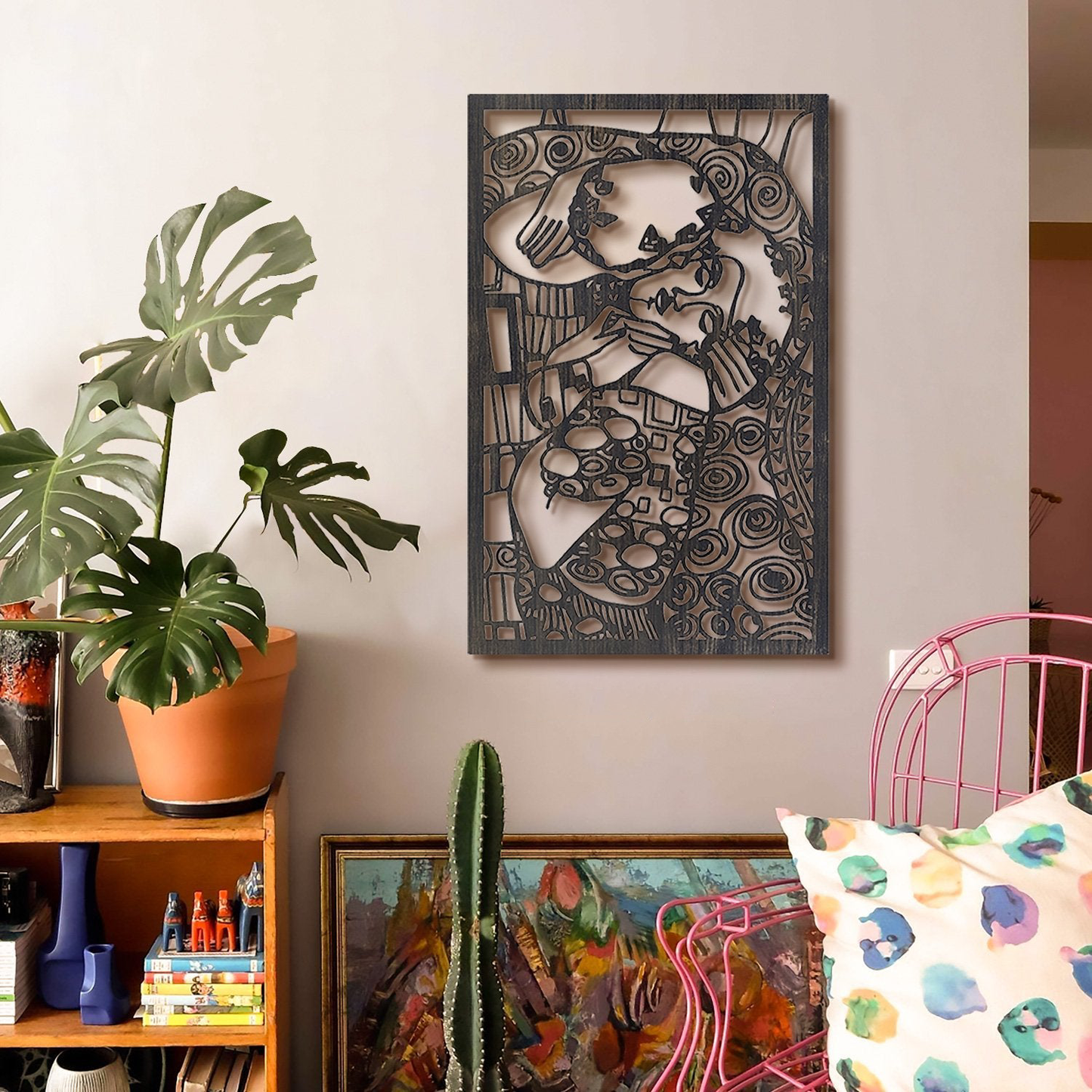 Klimt Metal Wall Art