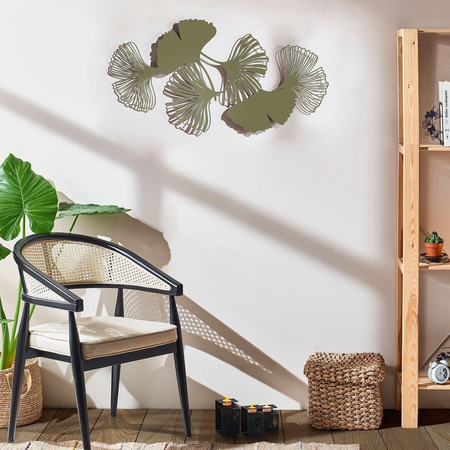 Ginkgo Metal Wall Art