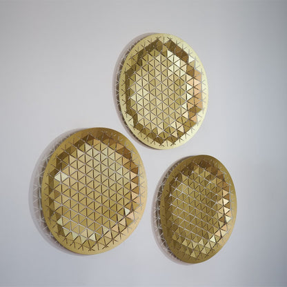 Luminous Circle Metal Table and Wall Decoration - APH140