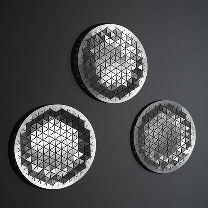 Luminous Circle Metal Table and Wall Decoration - APH140