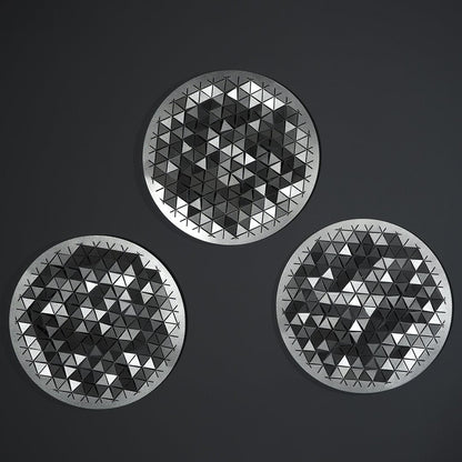 Luminous Circle Metal Table and Wall Decoration - APH140
