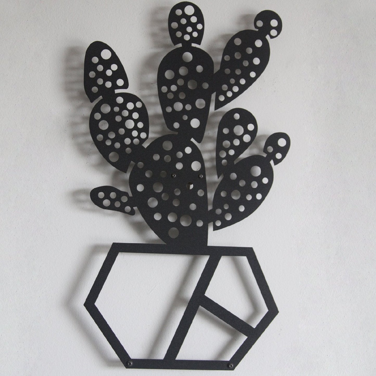 Cactus Metal Wall Art, Set of 3 Pieces