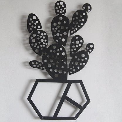 Cactus Metal Wall Art, Set of 3 Pieces